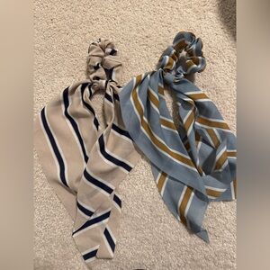 2 set hair scrunchies